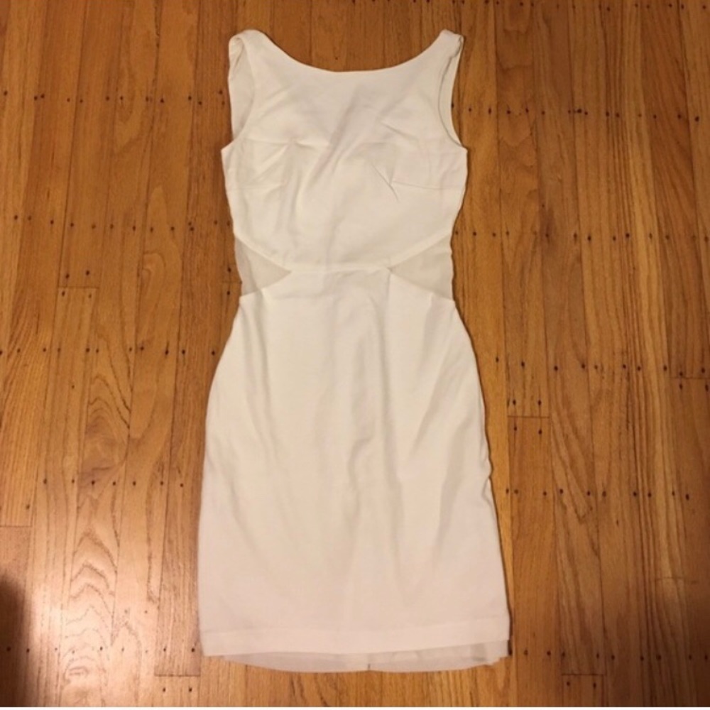 Zara white dress